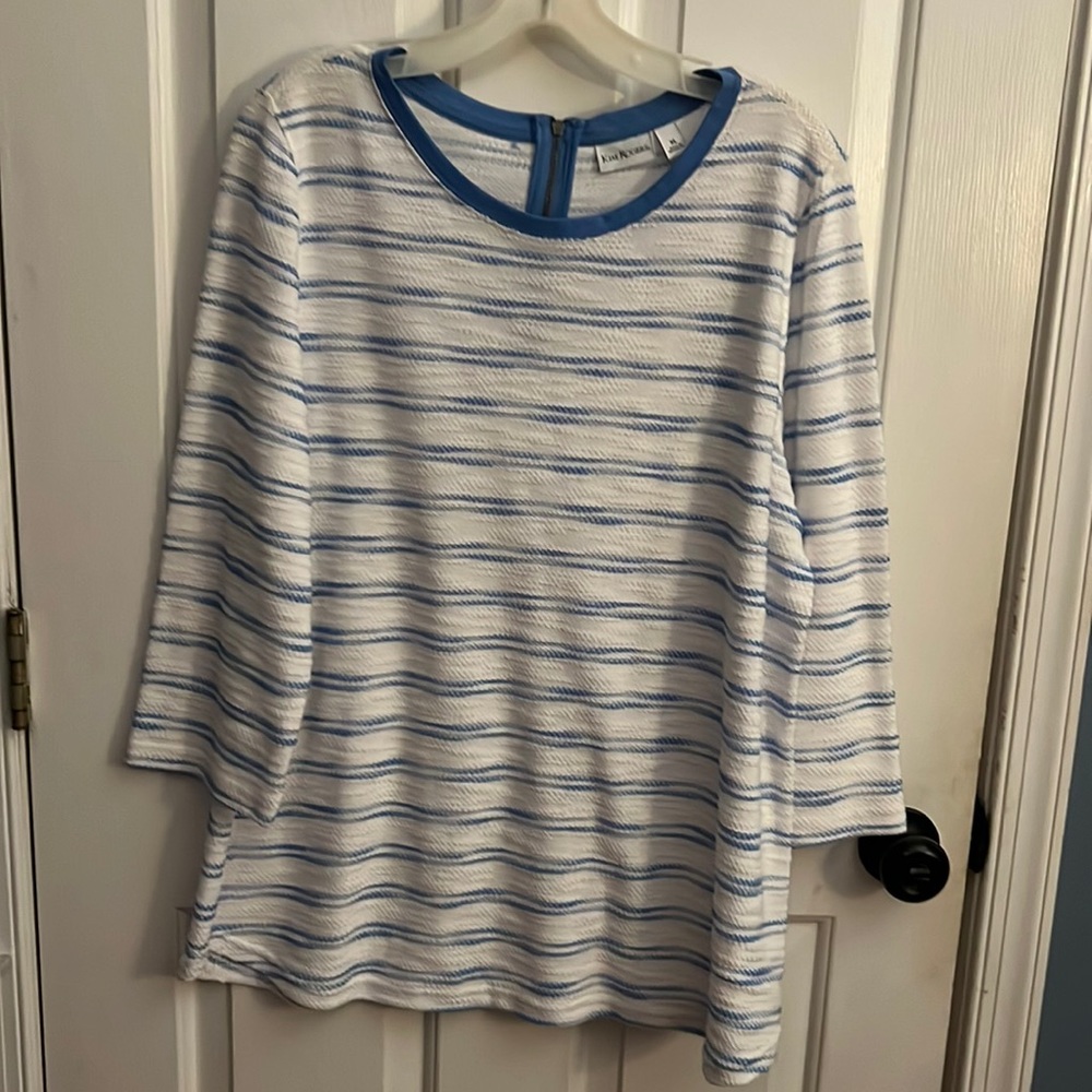 Kim Rogers XL long sleeved blouse